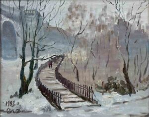 Snow Covered Upper Manhattan / 曼哈顿上城雪景