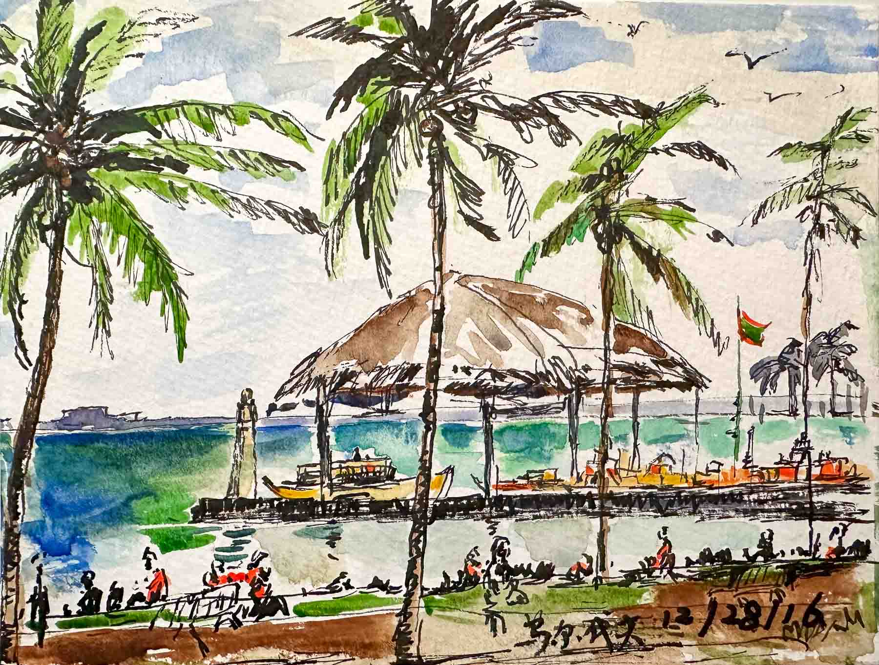 Maldives Scene -1 / 马尔代夫-1