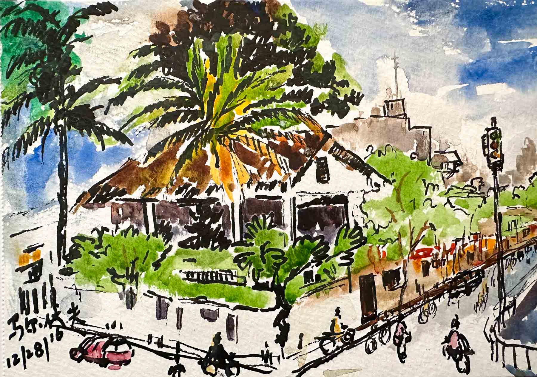 Maldives Scene -2 / 马尔代夫-2