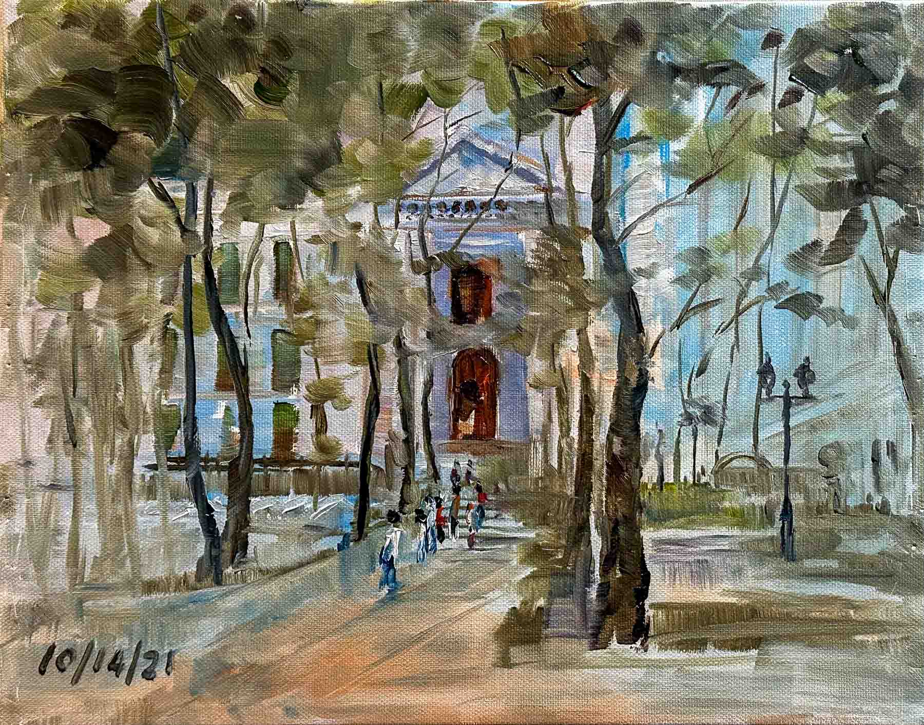 Walk in Bryant Park / 走在布赖恩特公园