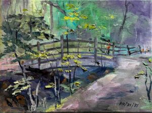 Bridge in the Park / 公园的桥