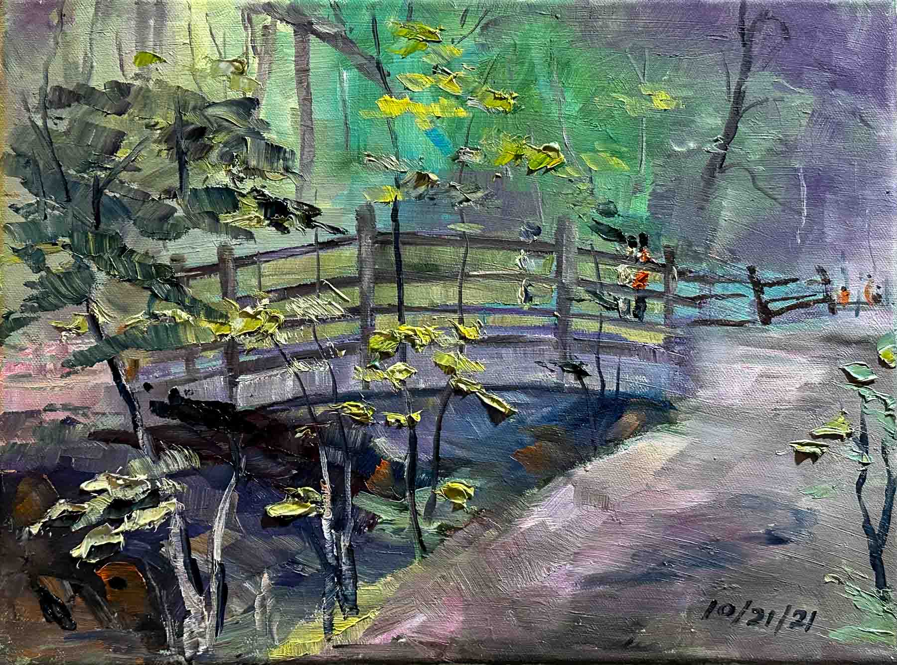 Bridge in the Park / 公园的桥