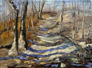 Mountain Road and Tree Shadow / 山路和树影