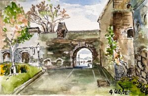 A Corner of SUNY Maritime College, NY / 纽约州立大学海事学院