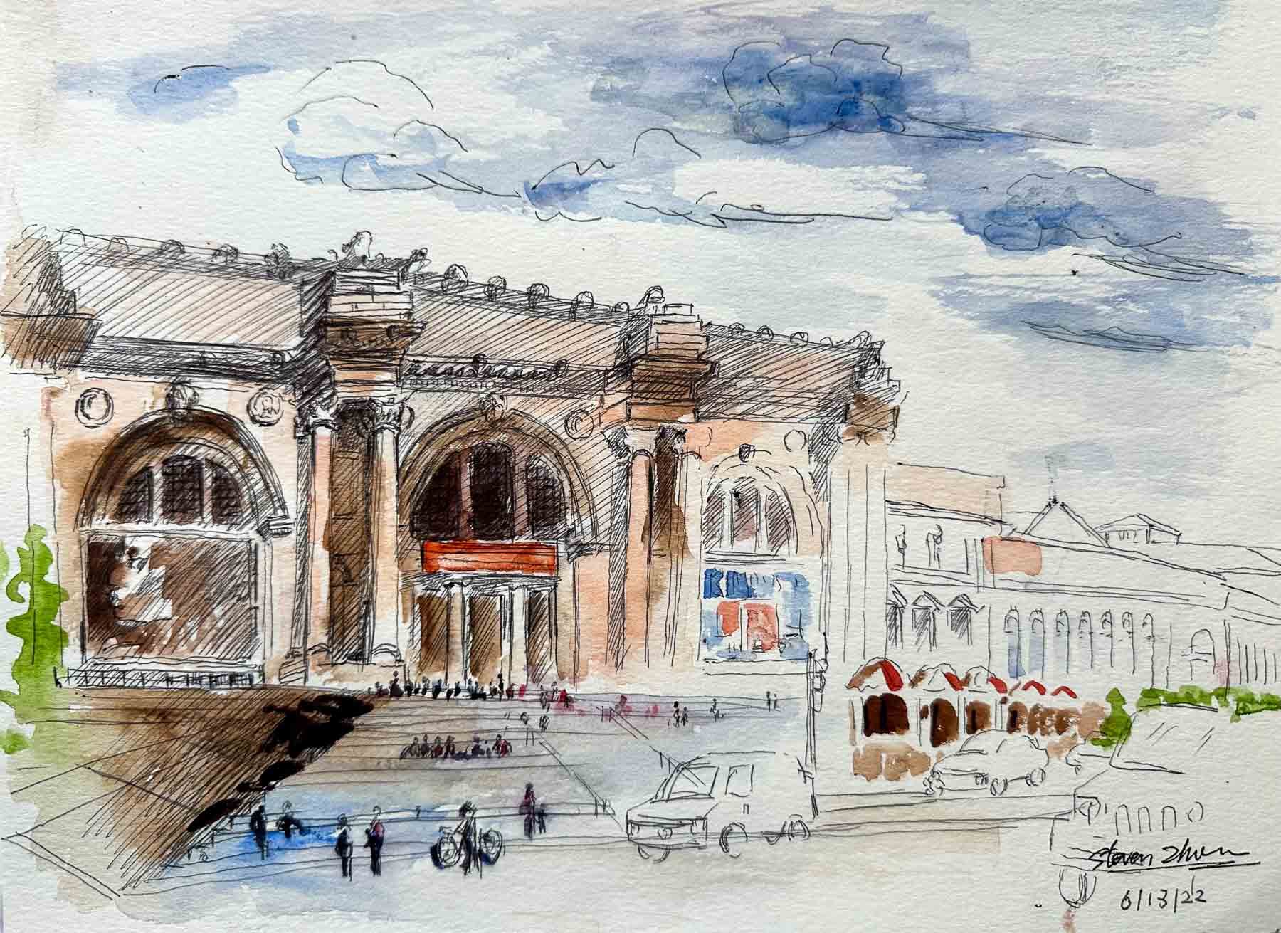 View of Metropolitan Museum, NY / 纽约大都会博物馆-1