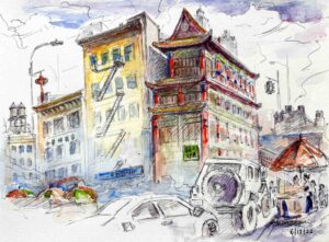 Scene in Chinatown, NY / 纽约唐人街-1