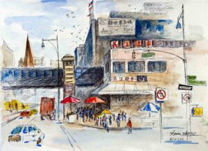 Scene in Flushing, NY / 纽约法拉盛街景-1