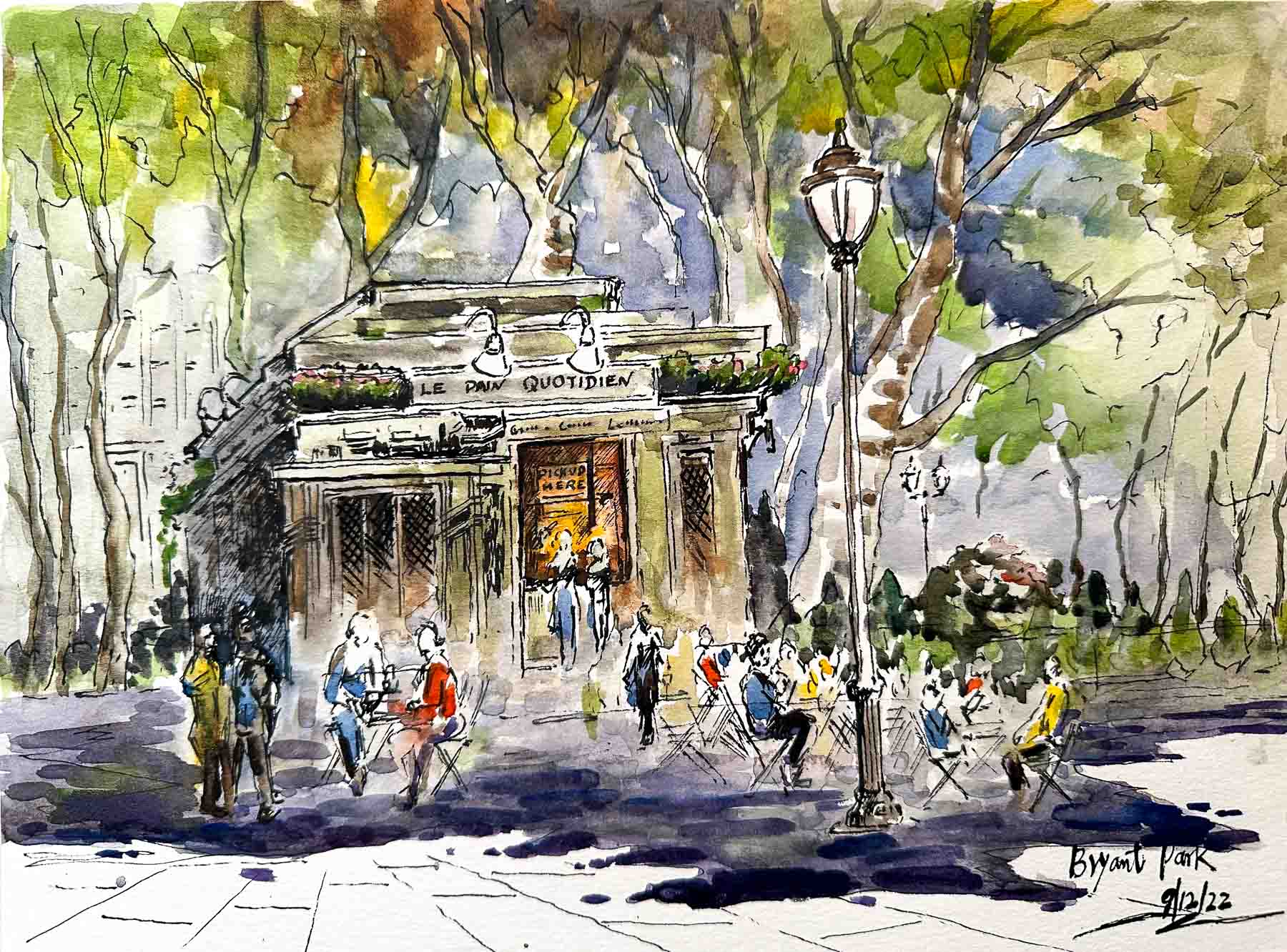 Little Rest in Bryant Park / 布赖恩特公园小憩