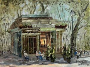 Café House in Bryant Park / 布赖恩特公园里的咖啡屋