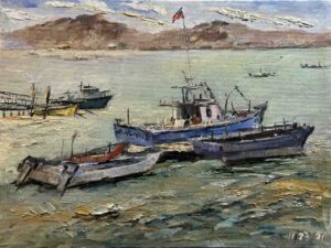 Boats in Port / 港口的船