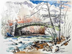 Scene of NY Reservoir / 纽约水库