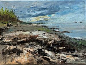 Cloudy Seaside / 阴天的海边