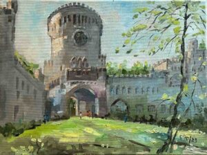 Castle in Long Island Sands Point Preserve / 长岛沙点公园里的城堡