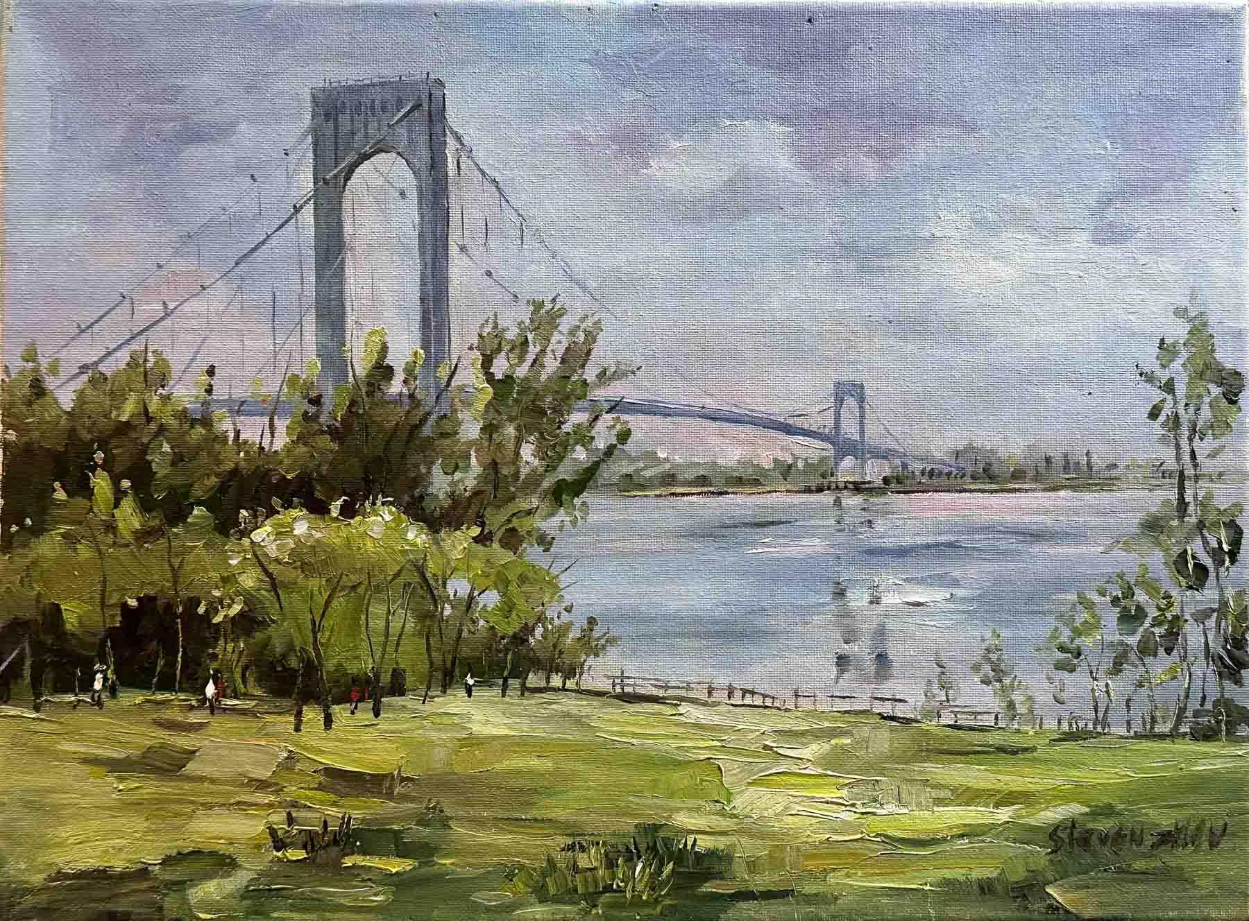 Looking Far into White Stone Bridge / 远眺白石大桥