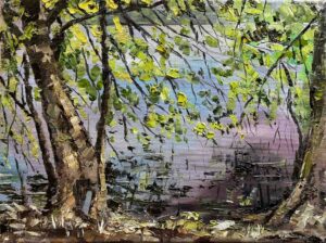 Lakeside Weeping Leaves / 湖畔垂叶