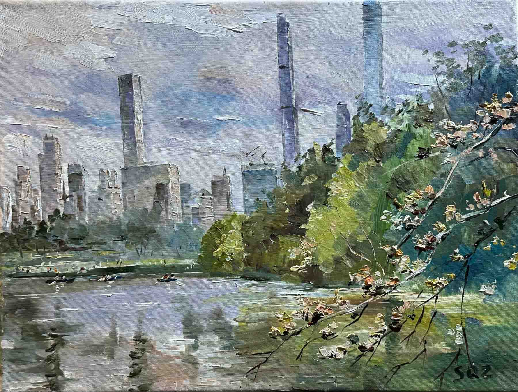 Lake in Central Park / 中央公园的湖