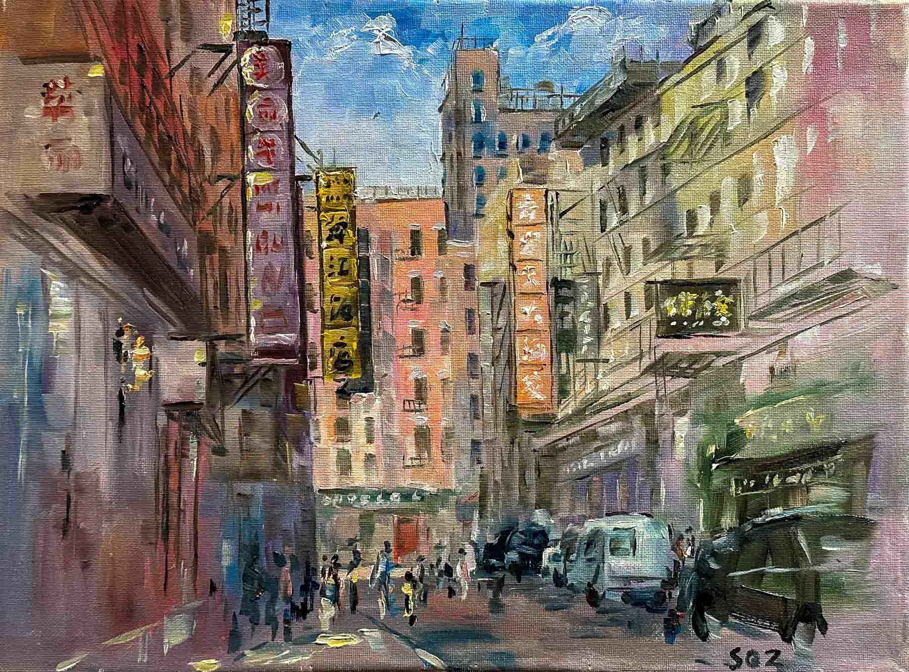 NY China Town -Series A4 / 纽约唐人街系列A4