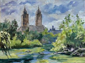 Scene in Central Park / 中央公园的景色