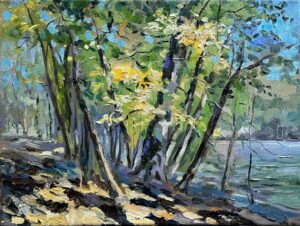 Early Autumn Trees and Leaves / 初秋的树与叶