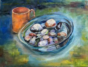 A Plate of Cobblestone / 一盘鹅卵石