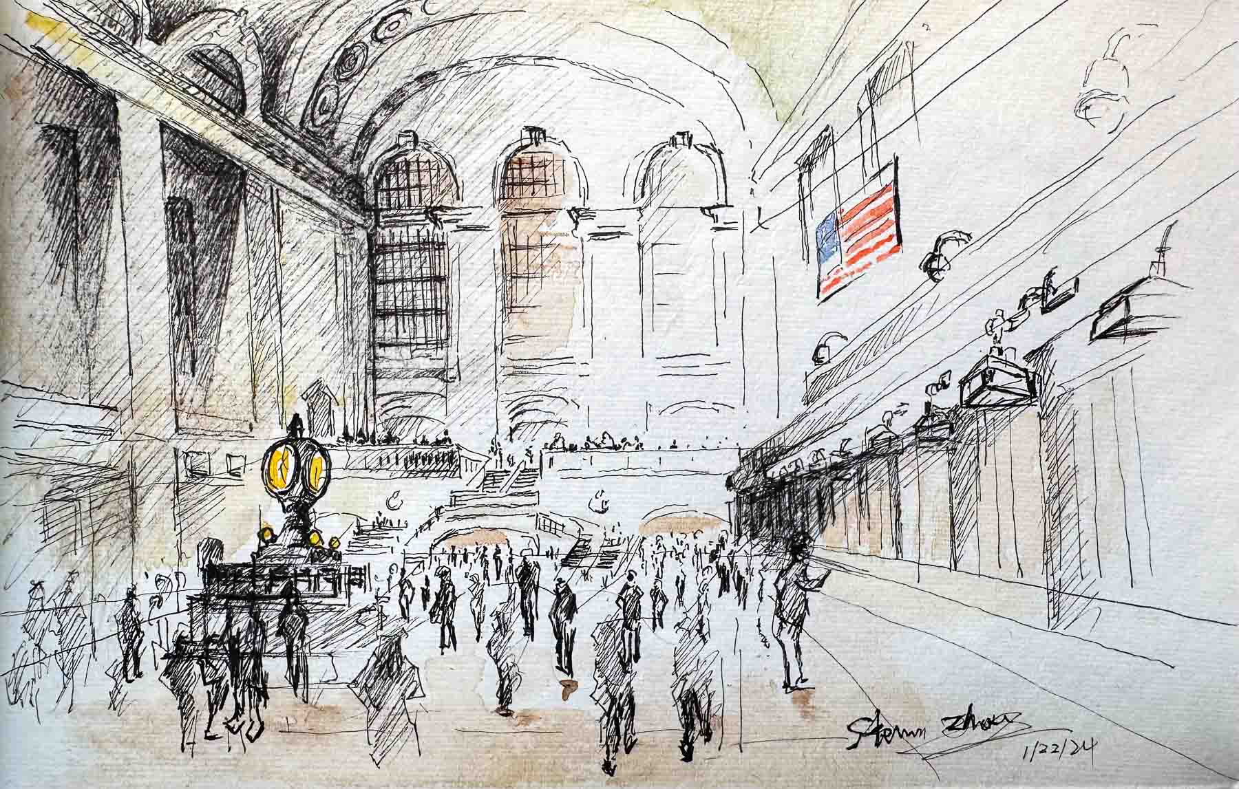 Inside Grand Central Station, NY / 纽约大中央火车站