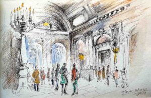 Inside NY Public Library / 纽约公共图书馆