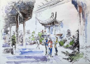 Chinese Garden in MET, NY / 纽约大都会博物馆-3 (中国馆)