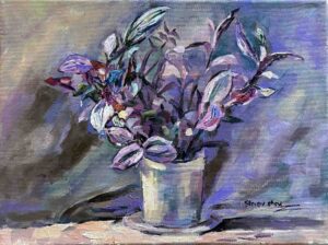 A Pot of Silver Inch Plant / 一盆吊竹梅