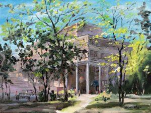 College Library / 大学图书馆