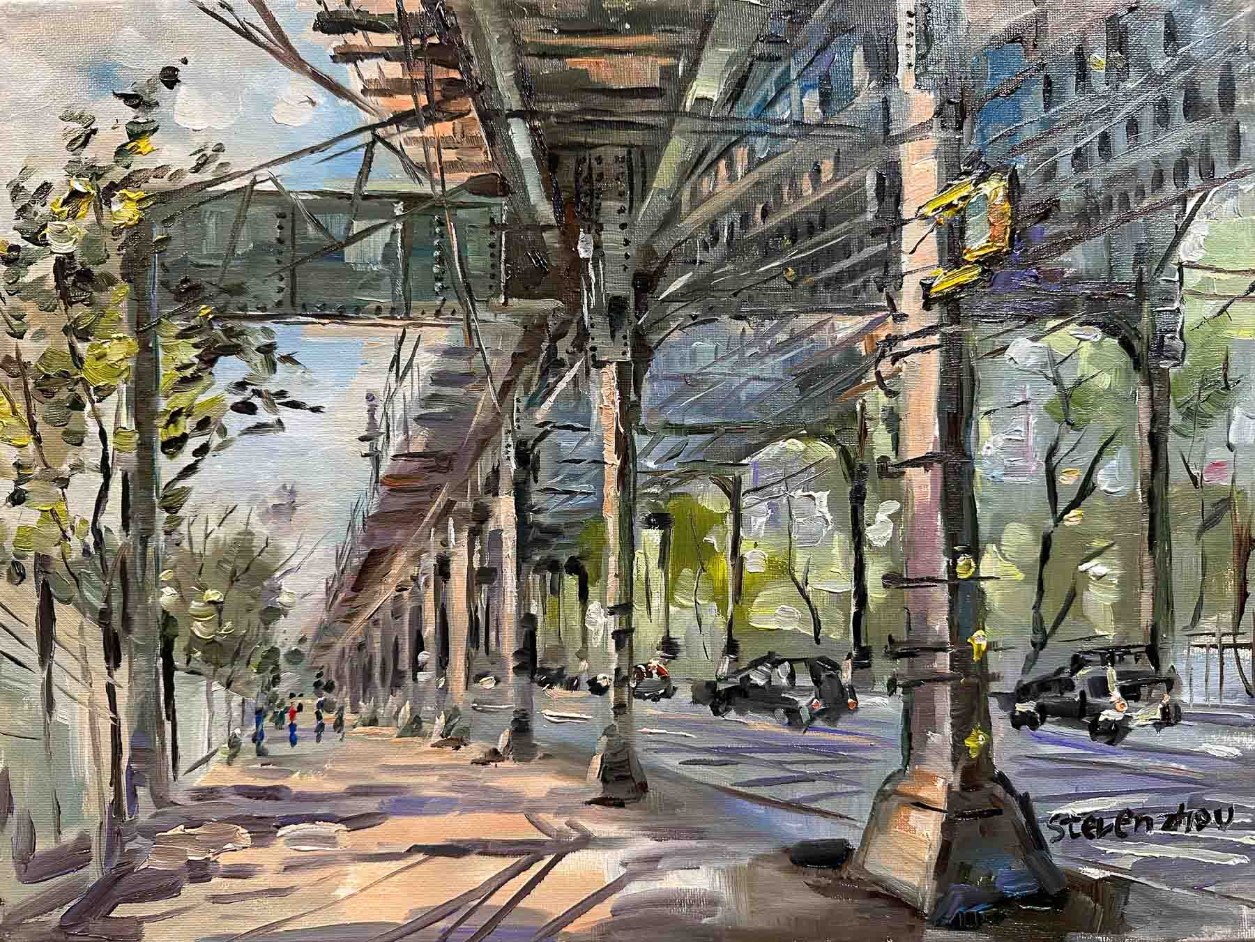 Elevated Subway / 高架地铁