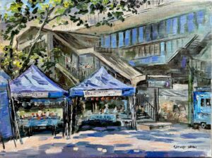 Subway Station on 103 Street / 103街地铁站