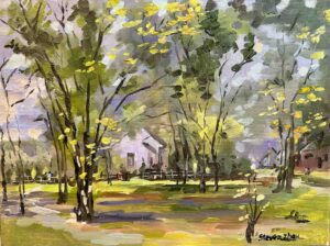 Trees in the Park / 公园里的树