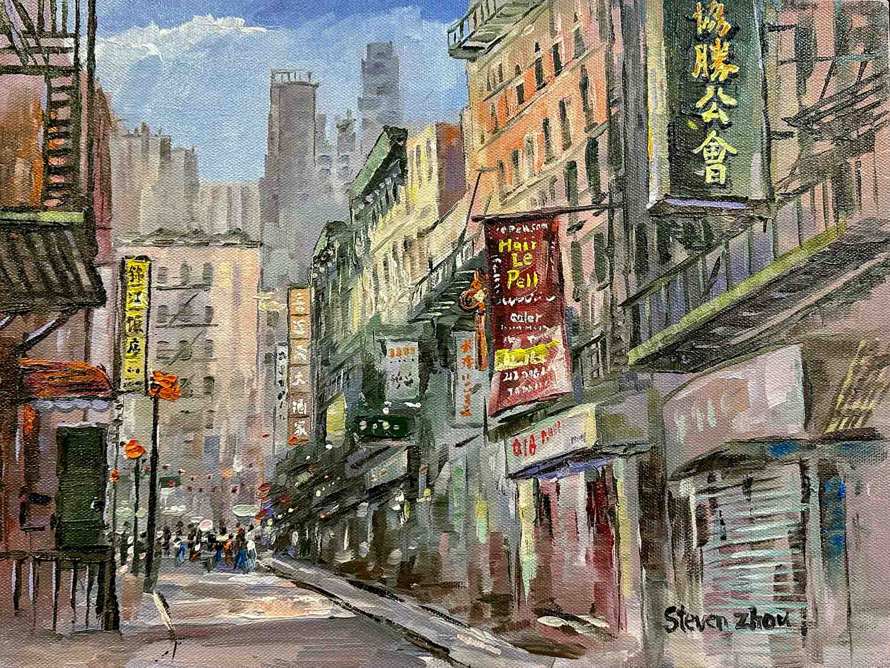 NY China Town -Series B1 / 纽约唐人街系列B1