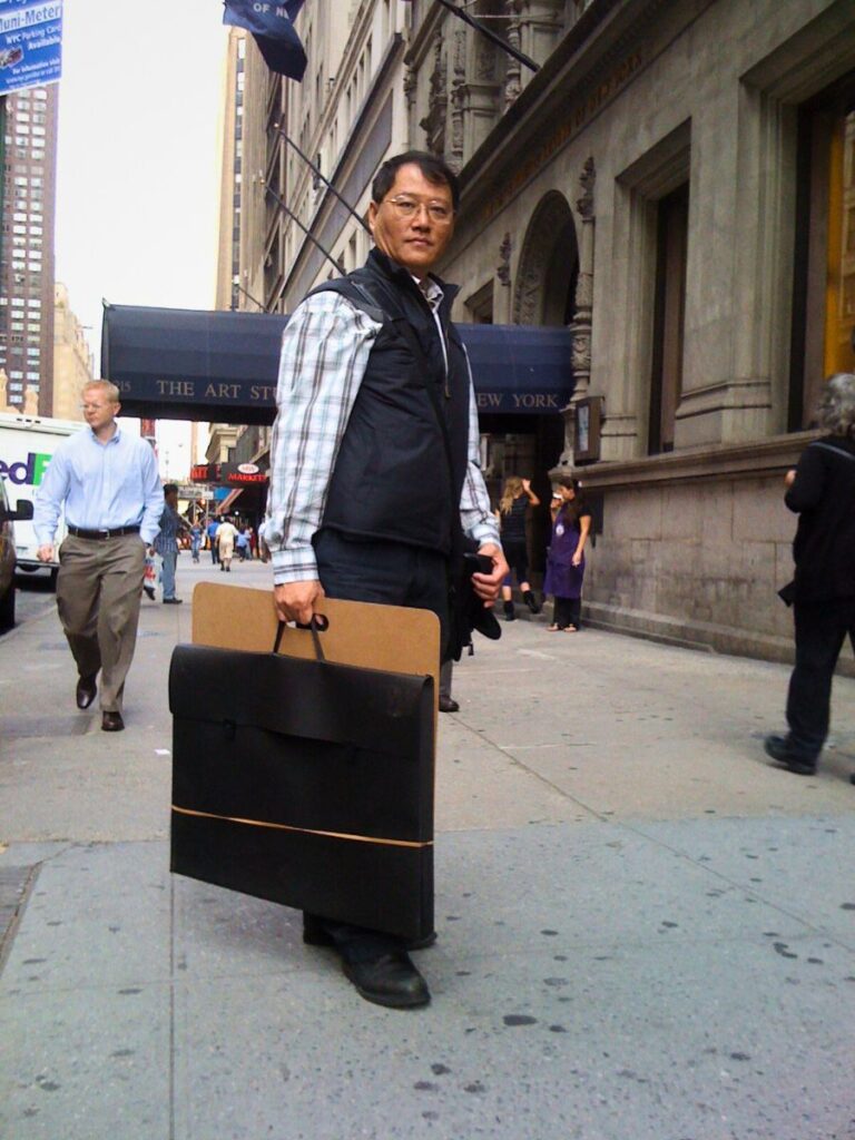 Steven Zhou on the New York City Streets
