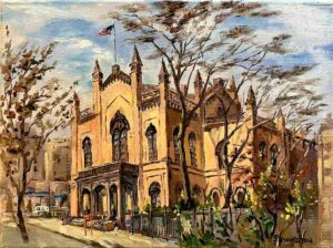 Flushing Landmark Series -Flushing City Hall (former) / 原法拉盛市政厅